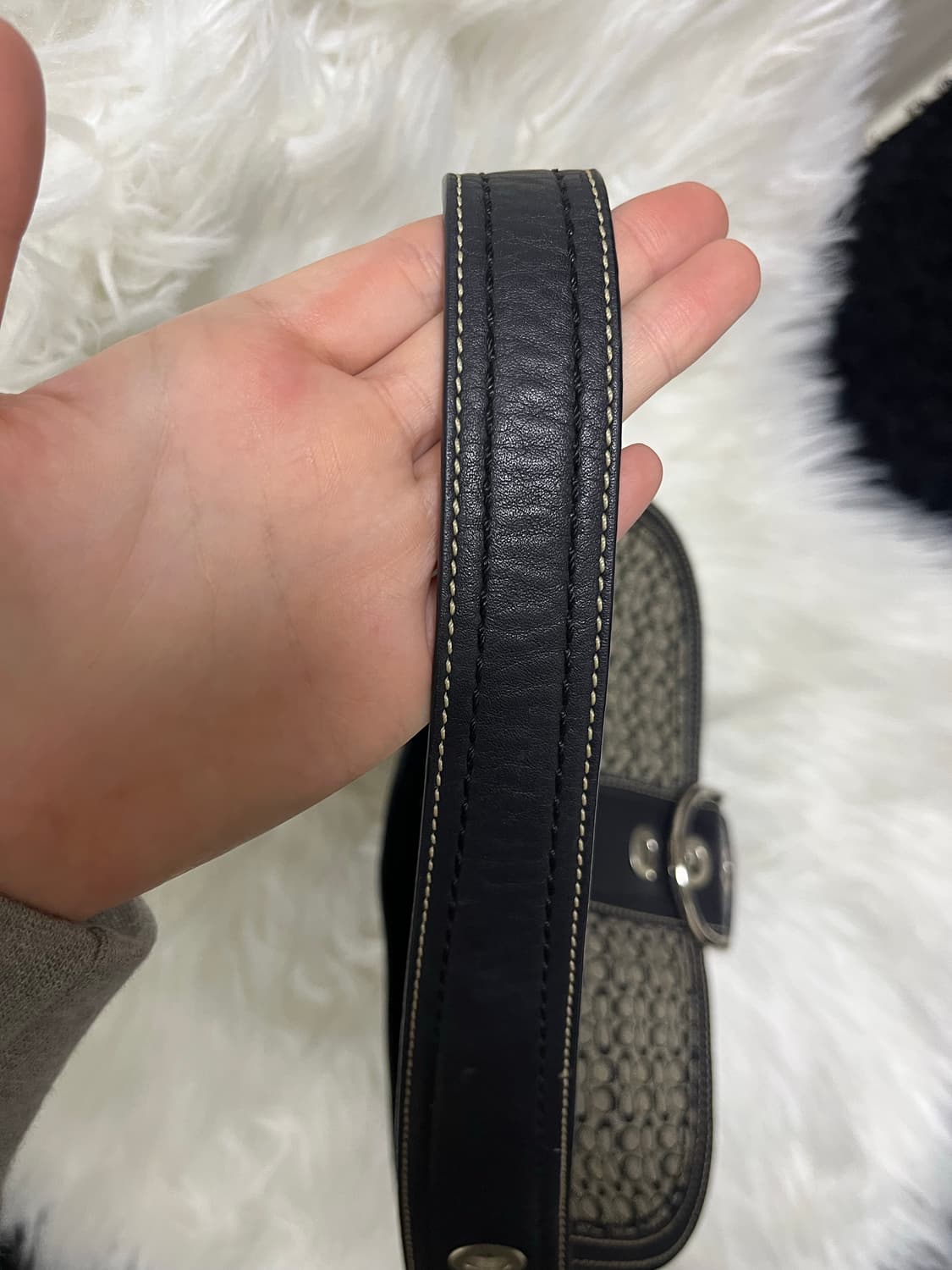 vintage coach signature shoulder bag 상품이미지10