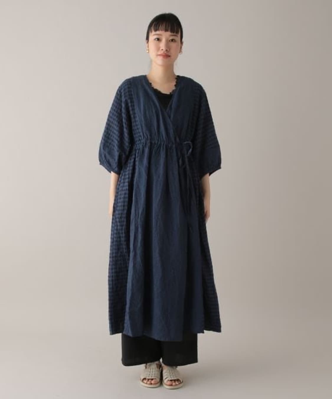 studio clip robe dress 일본 빈티지 상품이미지3