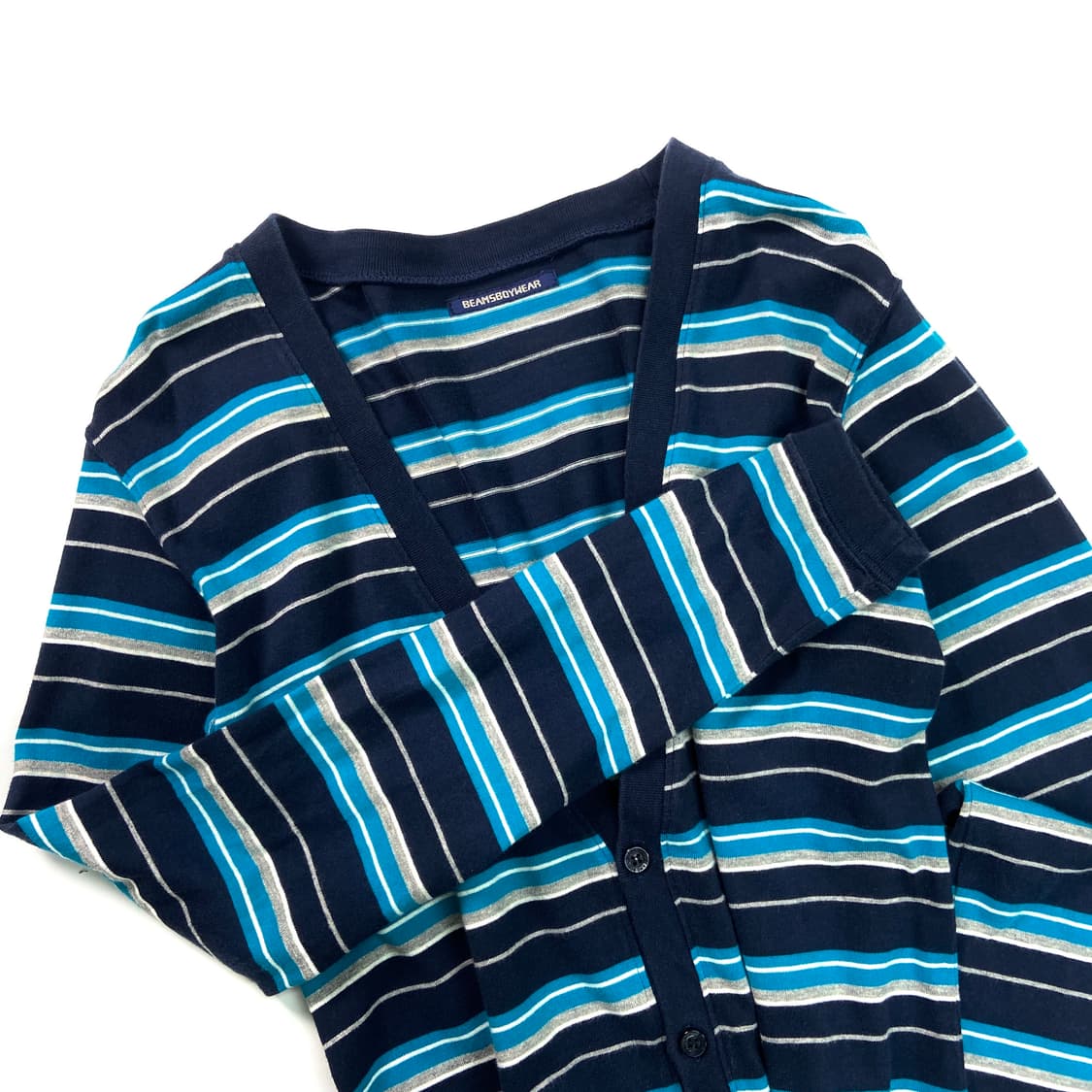 BEAMS BOY Striped cardigan 상품이미지4