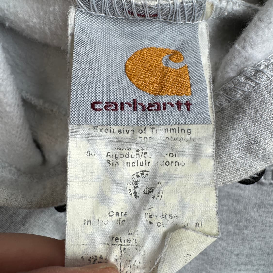 칼하트 OG 헤비웨이트 러셀맛 후드티 상품이미지6