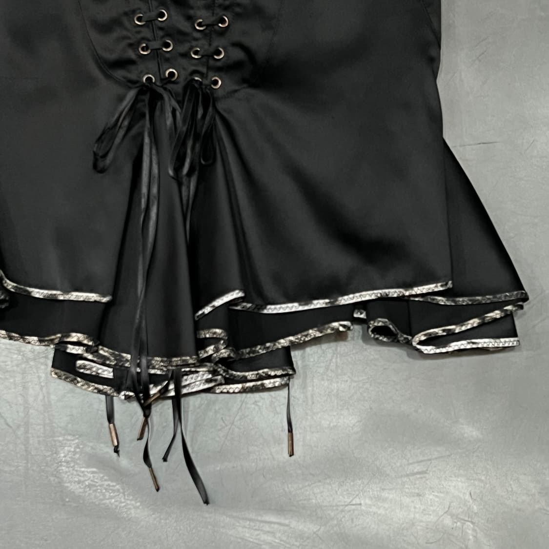  저스트카발리 코르셋 레이스업 스커트 y15209 상품이미지4