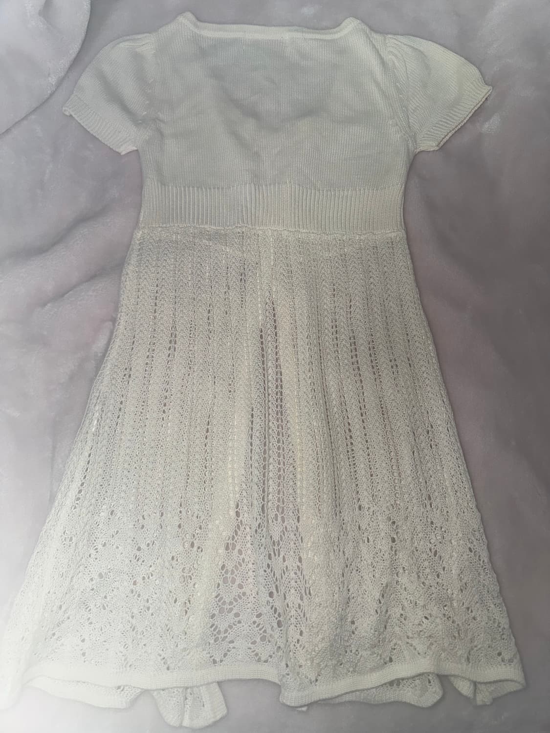 Colza 갸루 원피스 가디건 아이보리 베이지 상품이미지2