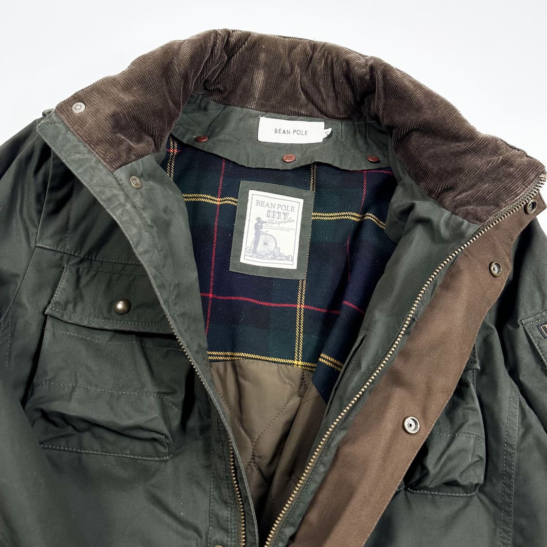 빈폴 클래식 왁스 카키 필드자켓 (XL) 상품이미지6