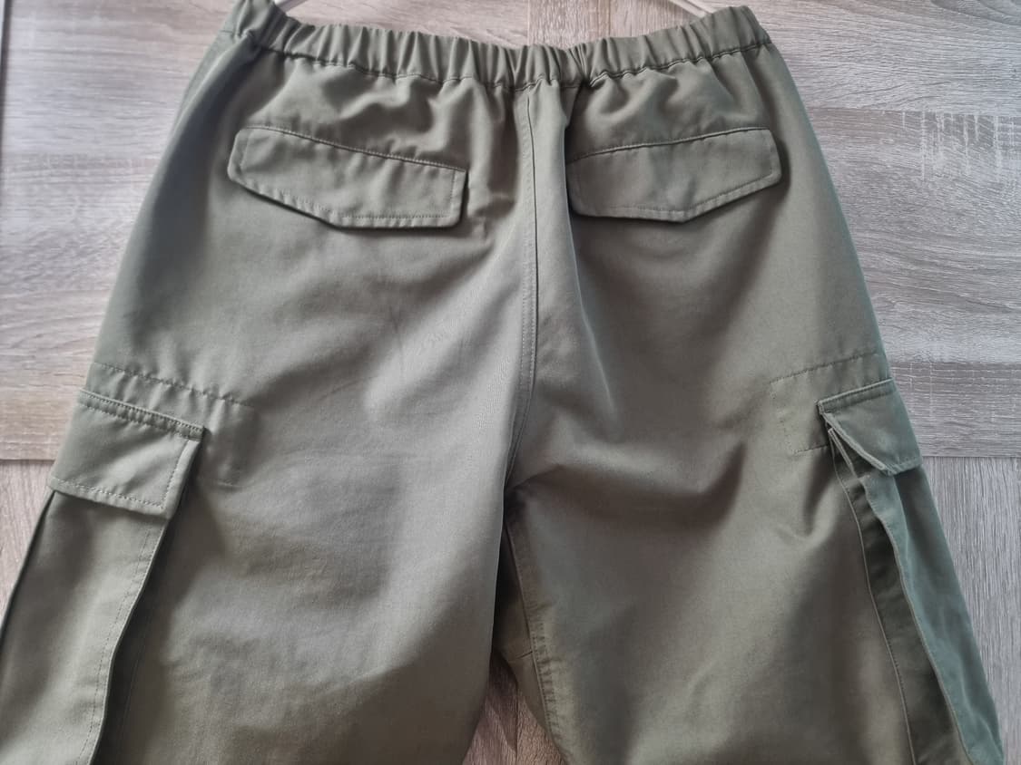 [M] 아웃스탠딩 벨티드 카고팬츠 올리브 상품이미지4