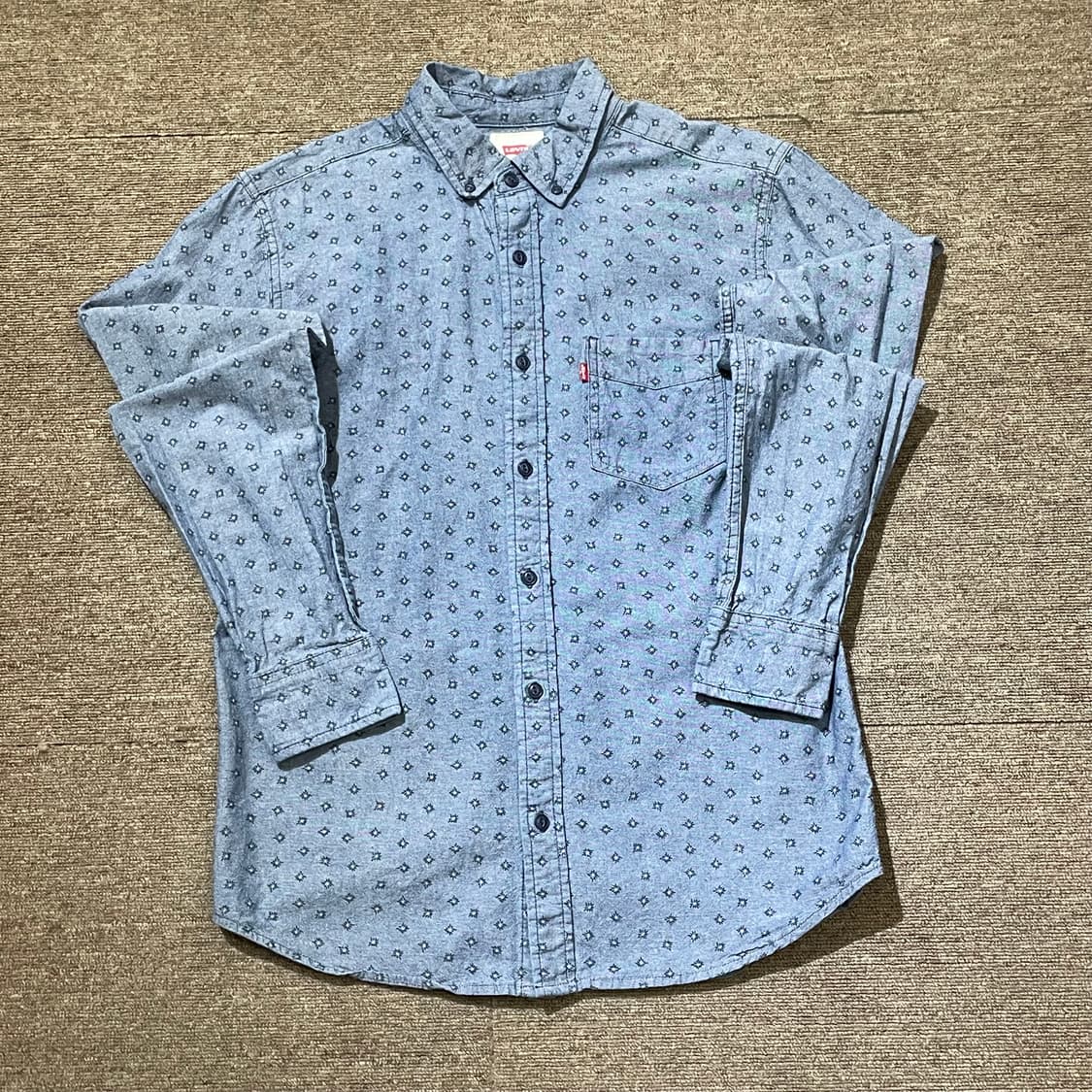 (S) Levi's 리바이스 코튼 데님 셔츠 상품이미지3