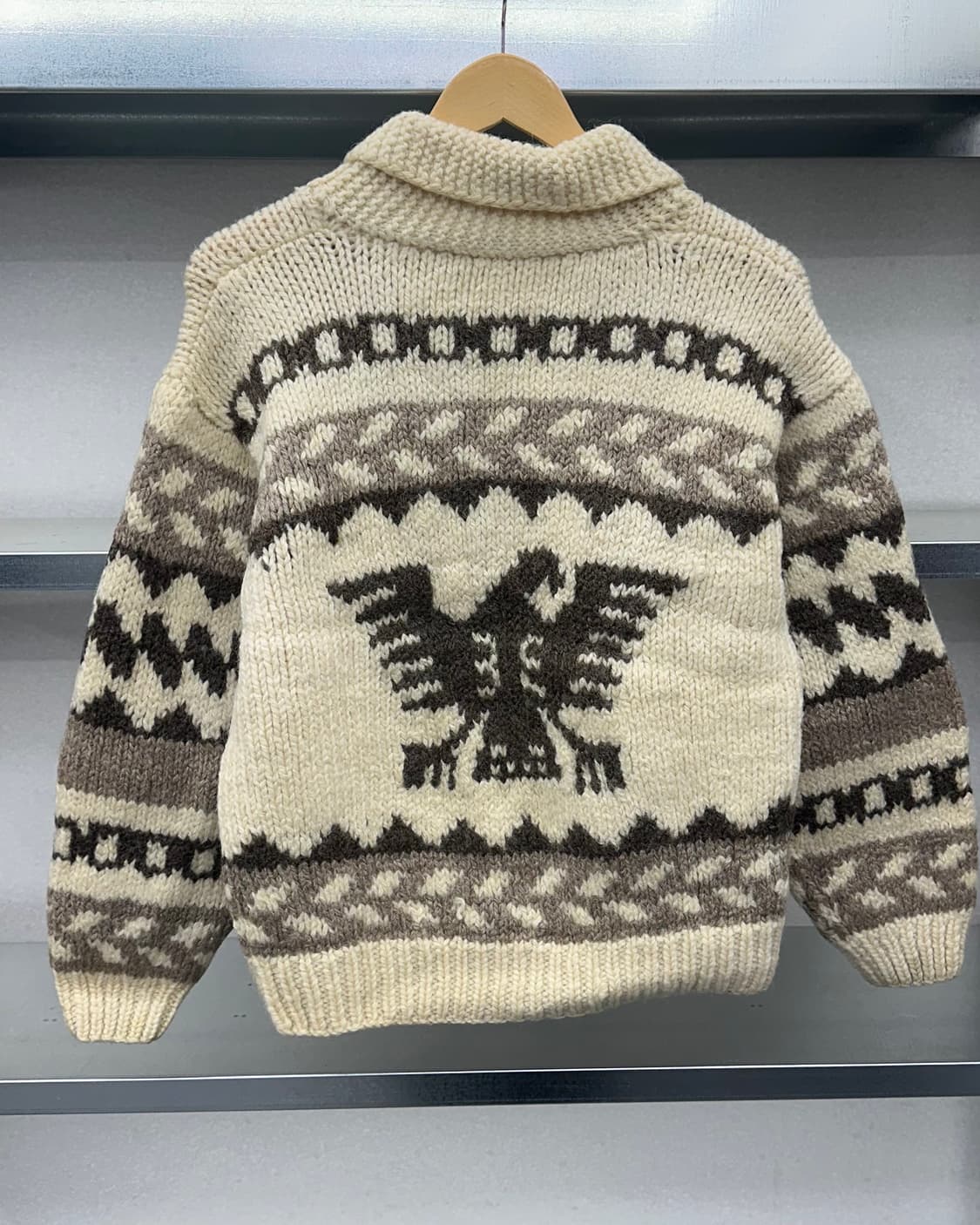 (WOMEN)빈티지 코위찬 가디건-M1619 상품이미지4