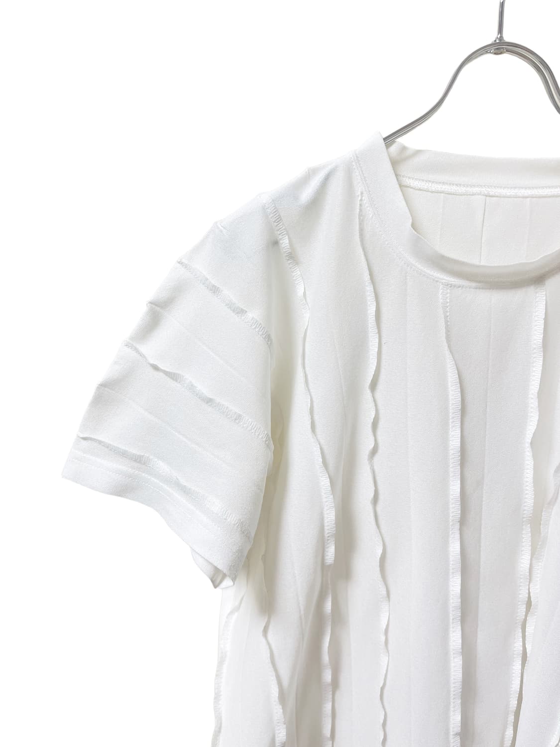 Issey Miyake Pleated Detail Short Sleeve 상품이미지2