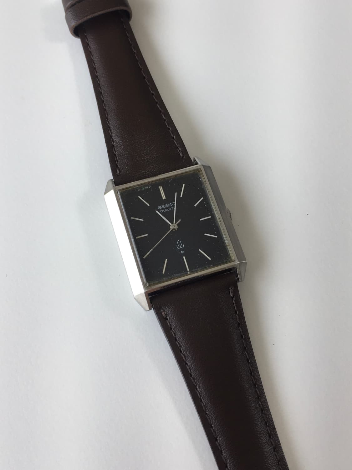70s seiko chariot navy dial quartz 상품이미지9