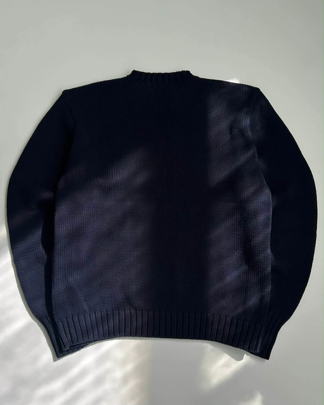 [L] 폴로 랄프로렌 성조기 네이비 코튼 니트 스웨터 상품이미지2
