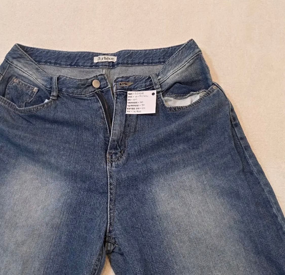 D.CHIVE 와이드 청바지 상품이미지4