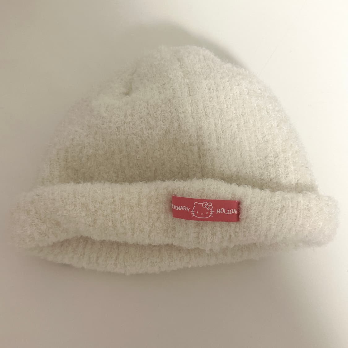 [오디너리 X 헬로키티] 부클 비니 [CREAM] 상품이미지2