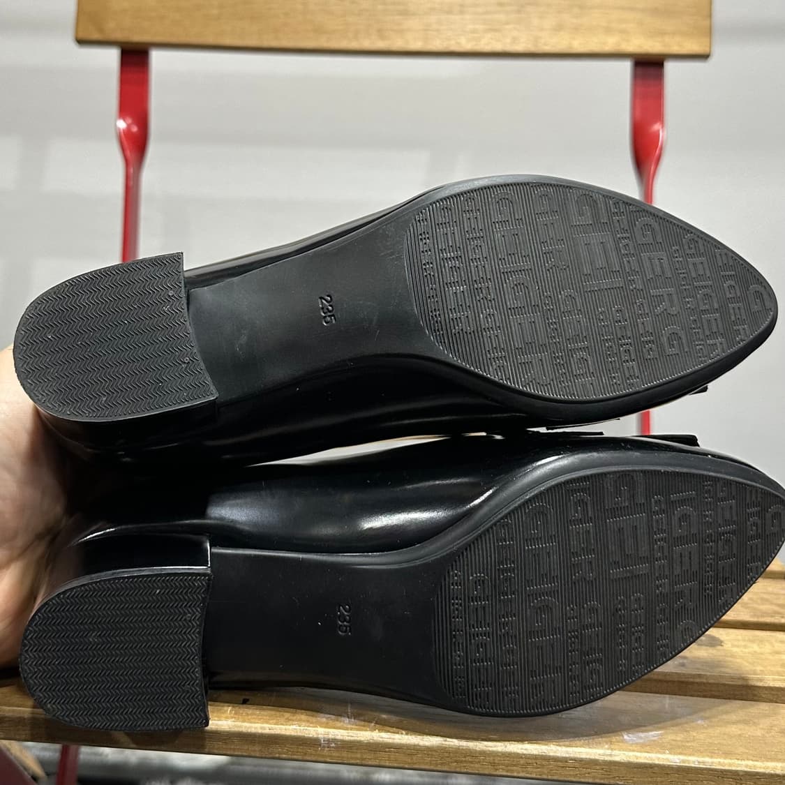 235) 가이거 구두 여성 여자 구두 블랙 테슬 구두 상품이미지7