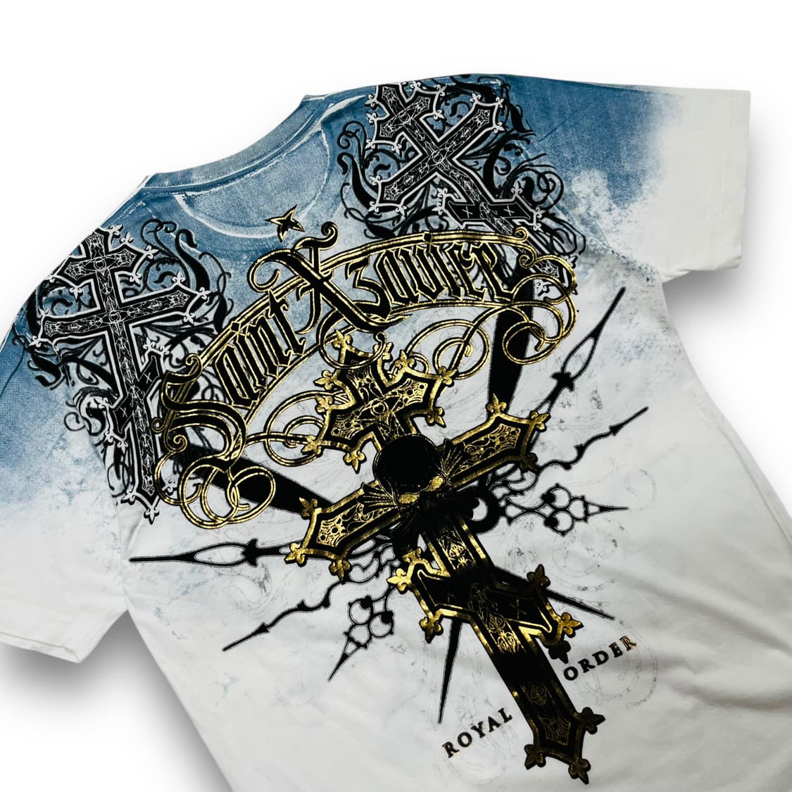 Xzavier Cross Skull Graphic T-shirt 상품이미지6