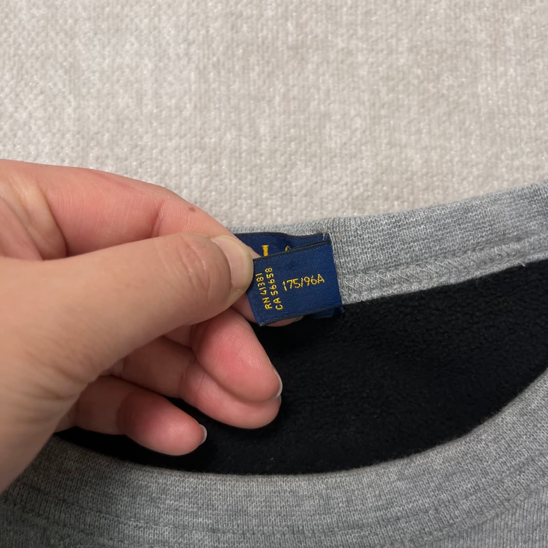 95 폴로랄프로렌 신형 그레이 맨투맨 상품이미지4