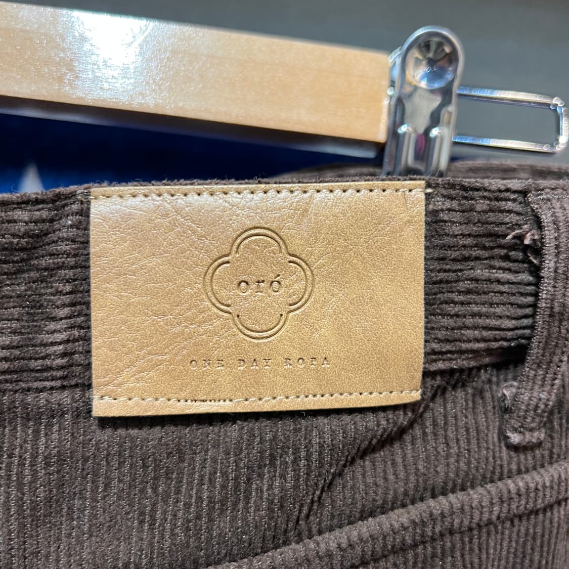 oro 브라운 코듀로이 팬츠 상품이미지3