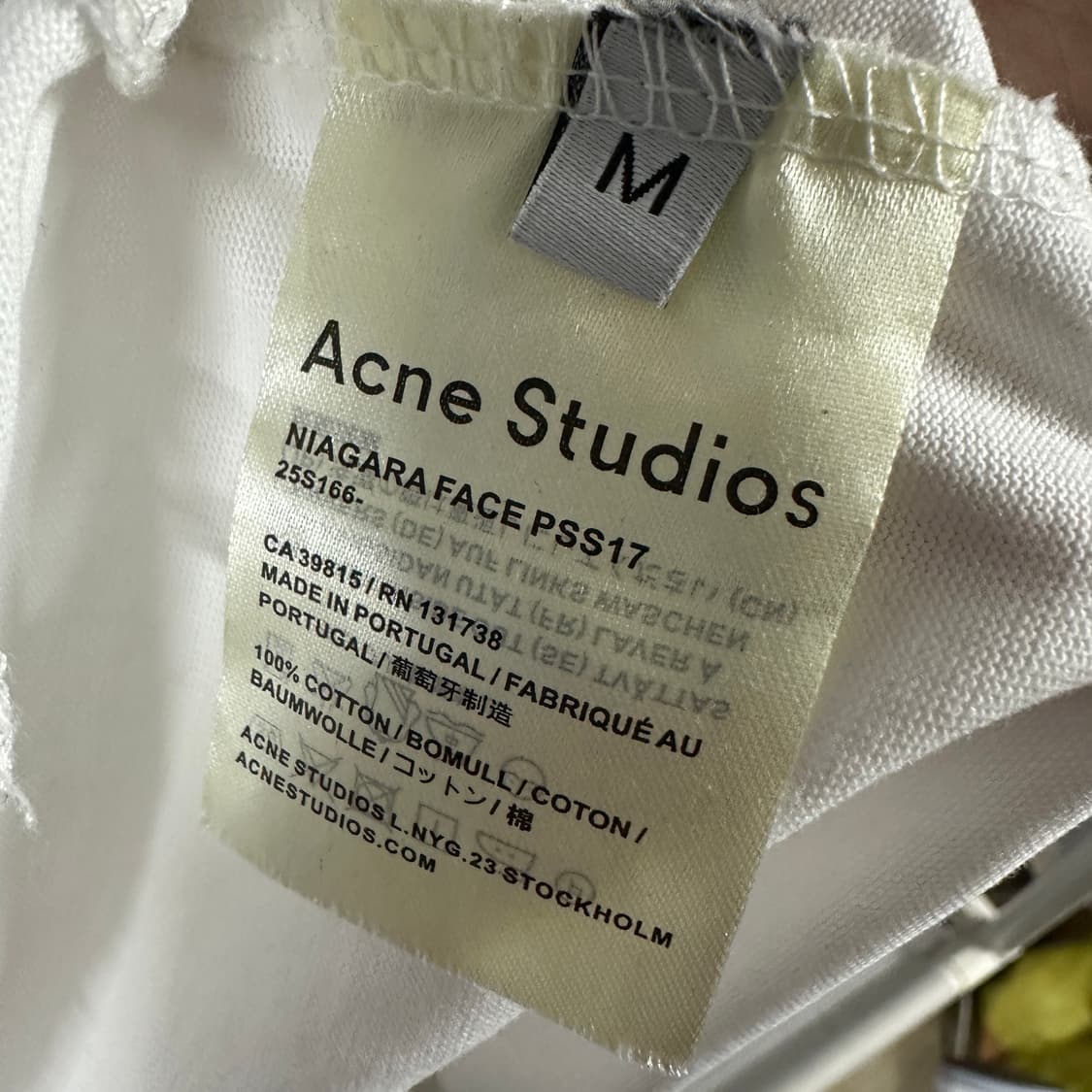 아크네 스튜디오 반팔 티셔츠 상품이미지3