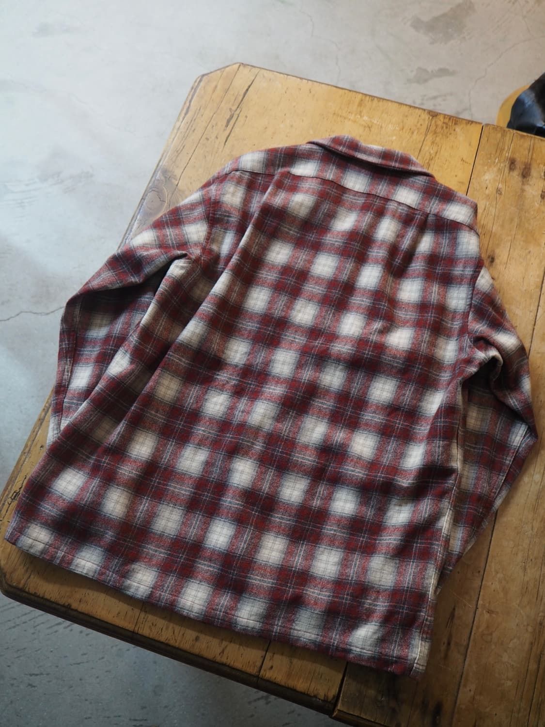 1970's PENDLETON pure virginwool shirt  상품이미지4