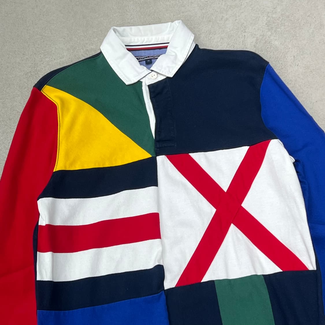 타미힐피거 멀티패턴 럭비티 s10041 상품이미지3