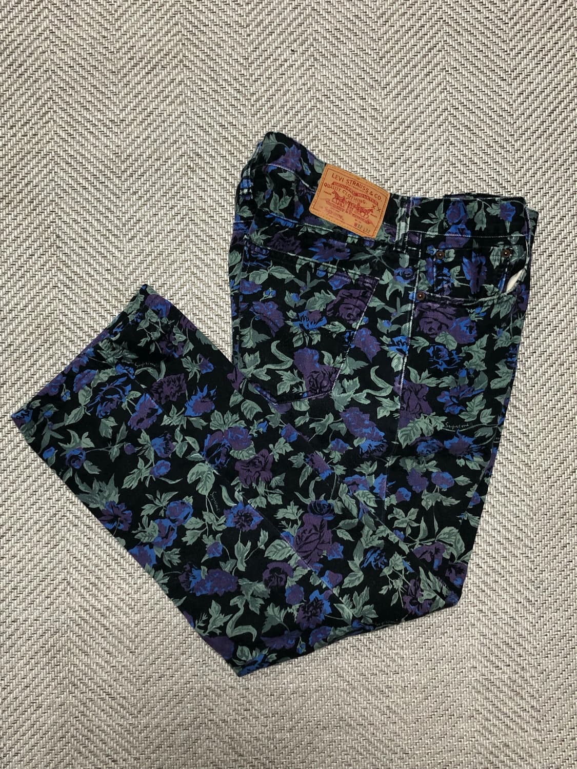 슈프림x리바이스 Supreme x Levi's 로즈데님 상품이미지1