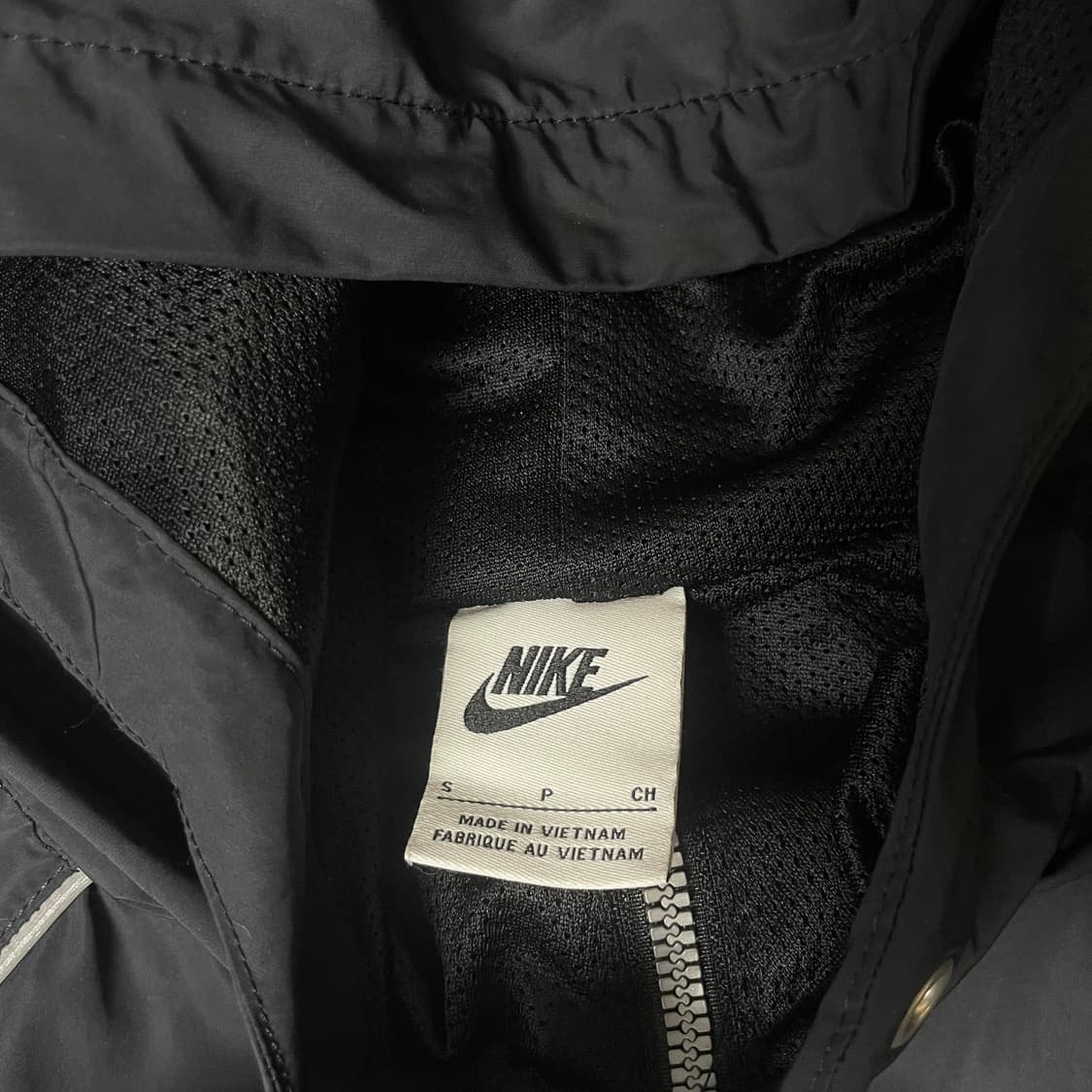 나이키 블랙 에어 우븐 바람막이 S 상품이미지4