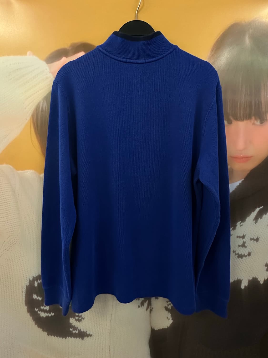 POLO 폴로 블루 반집업니트 상품이미지5