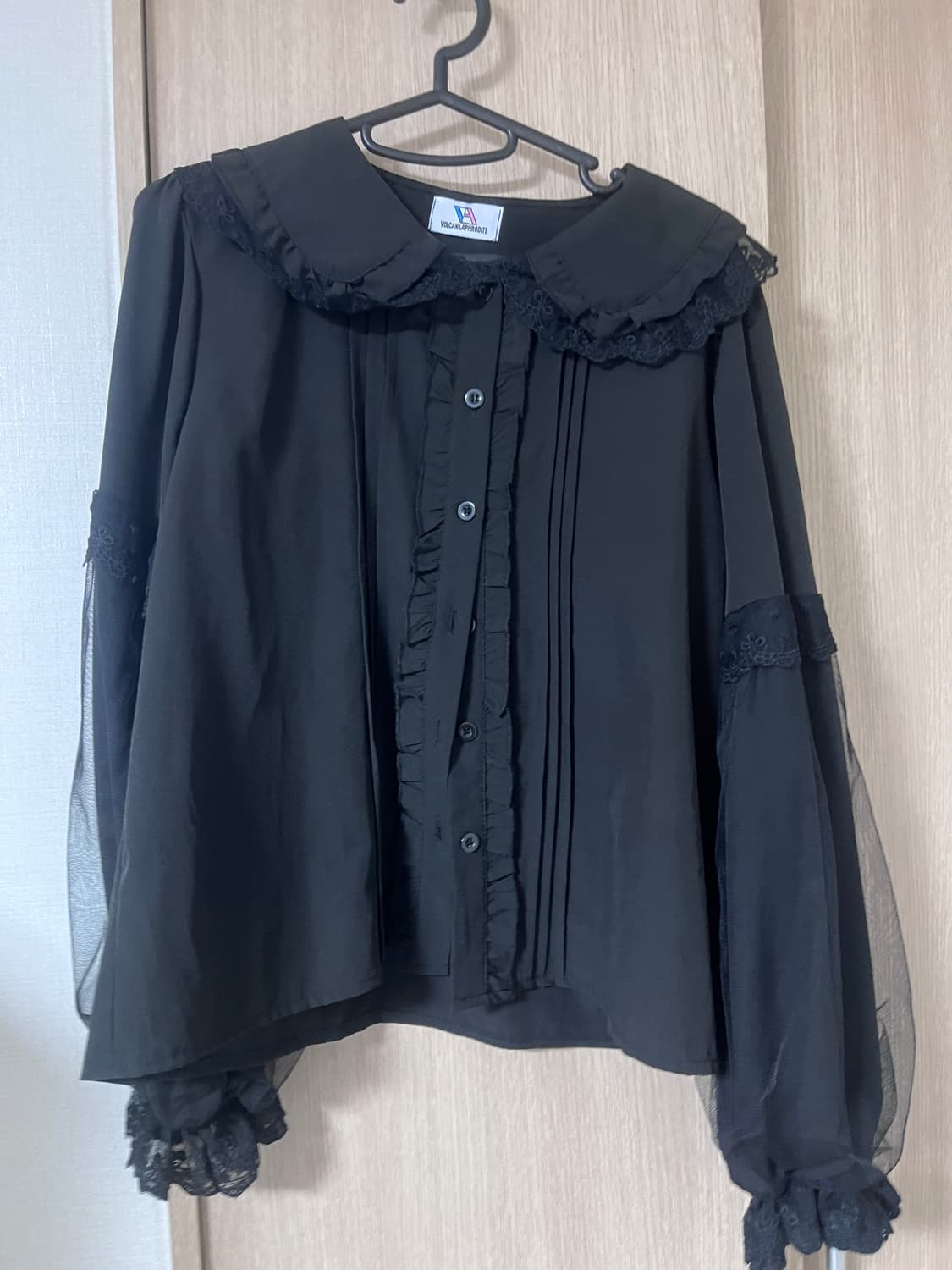 볼칸 서브컬쳐 지뢰계 블라우스 상품이미지1