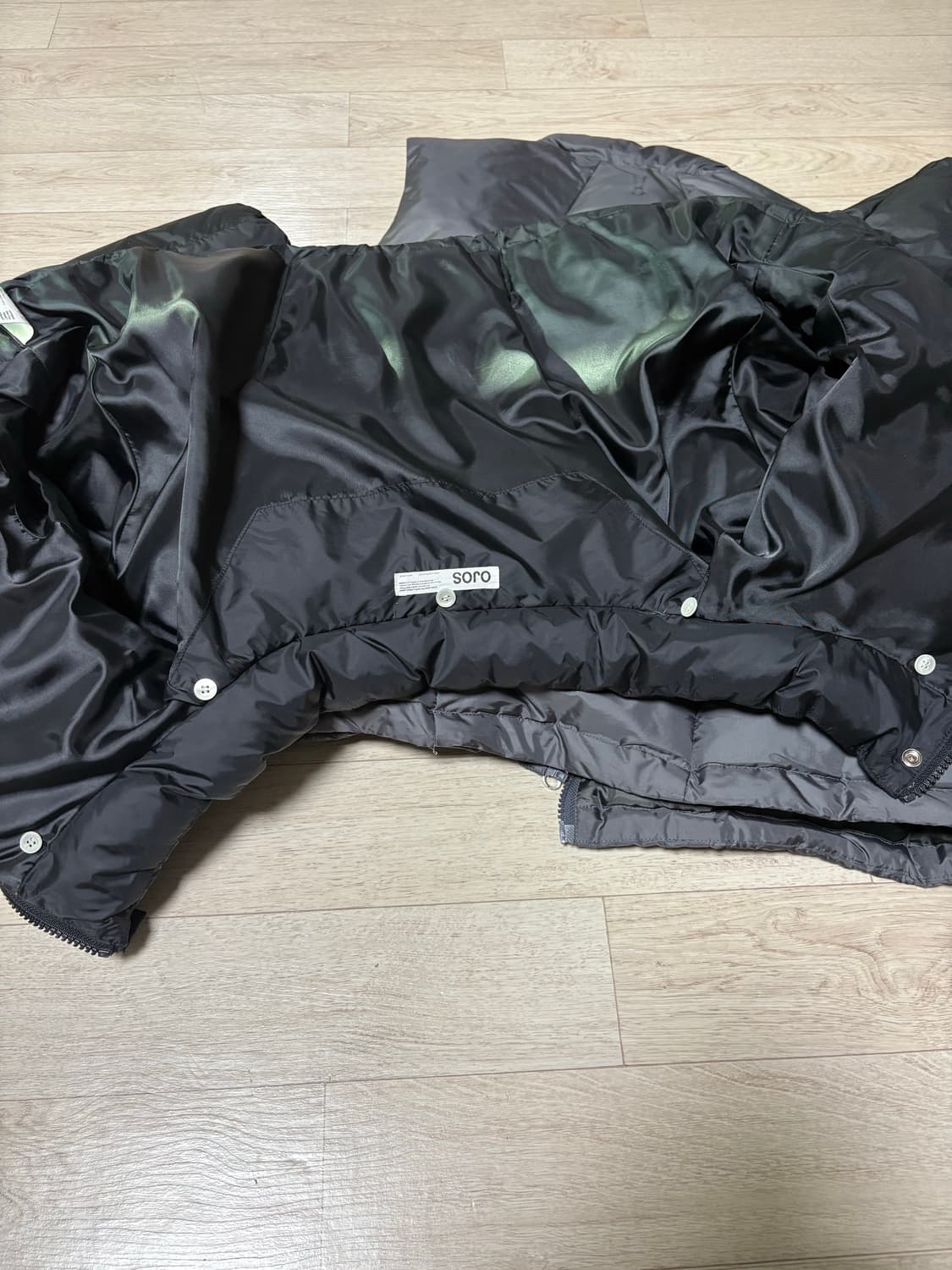 1) OJOS 볼레로 다운 패딩 상품이미지7