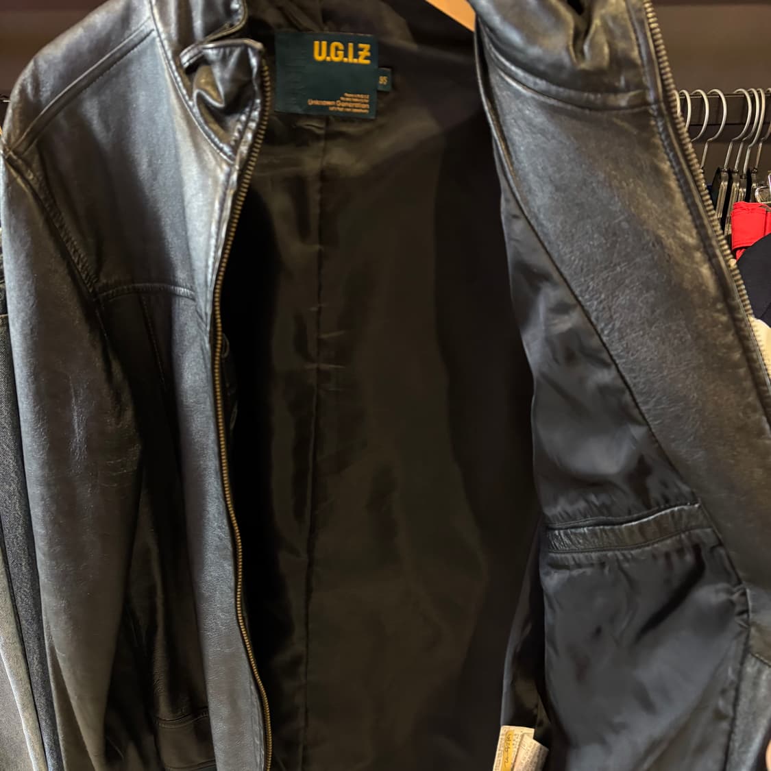 빈티지 양가죽 자켓 상품이미지5
