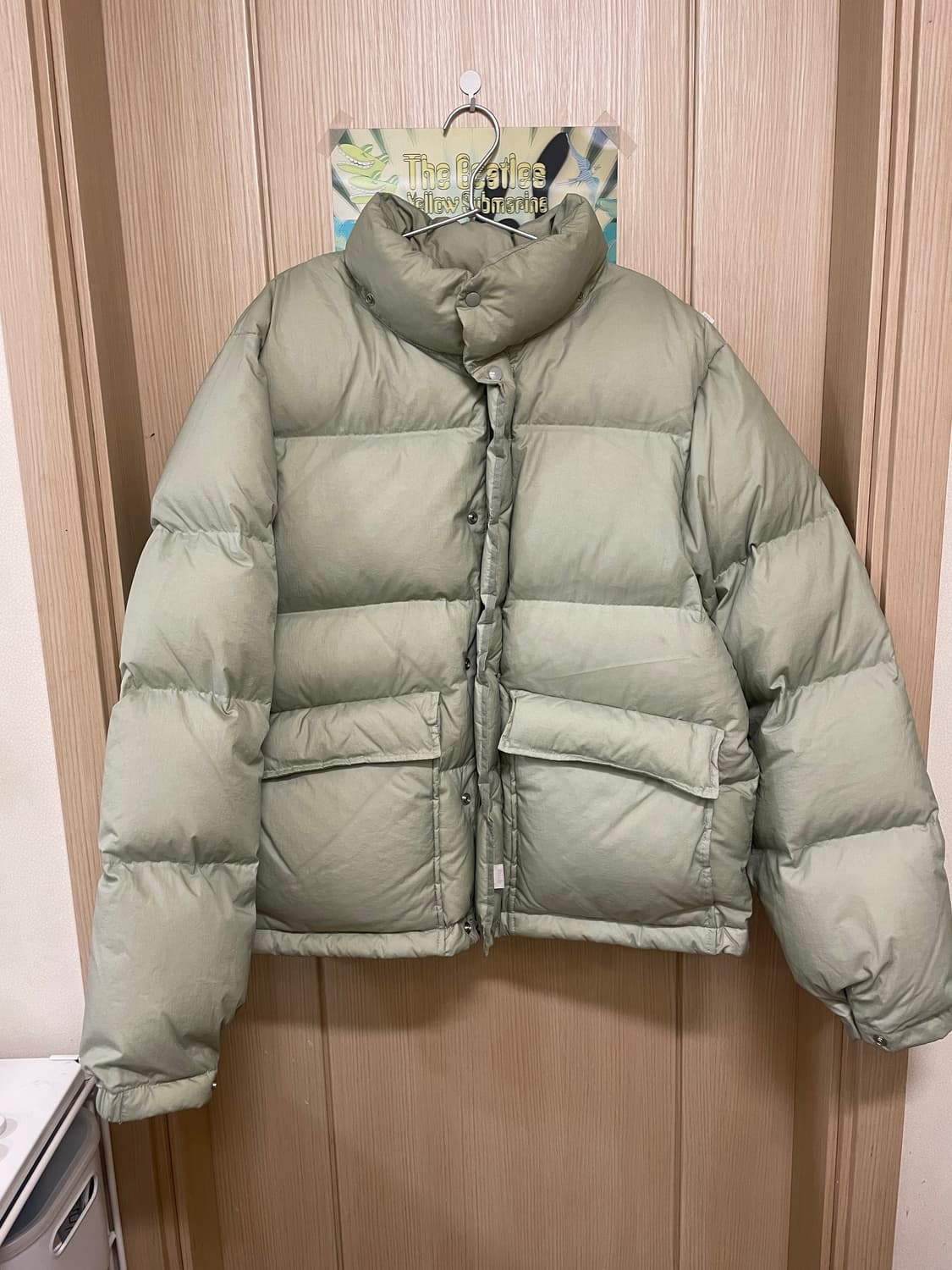 fetch 구스 패딩 M 그린 상품이미지7