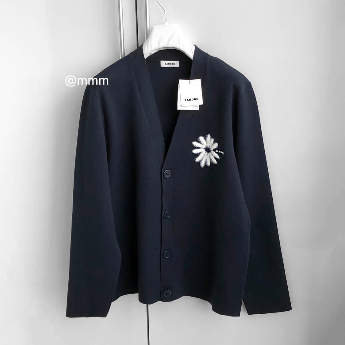 산드로/ 모헤어 데이지 플라워 가디건 상품이미지6