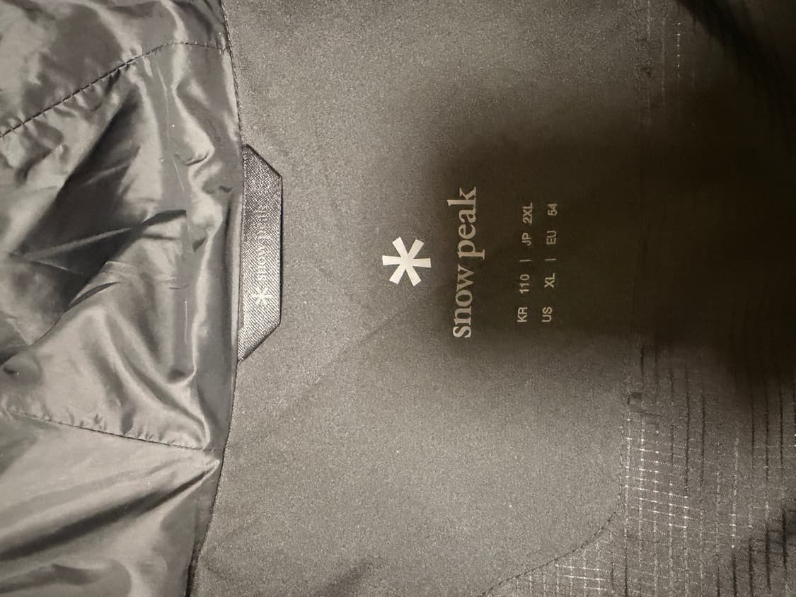 스노우피크 드라이피크 고어텍스 윈드스토퍼 상품이미지3