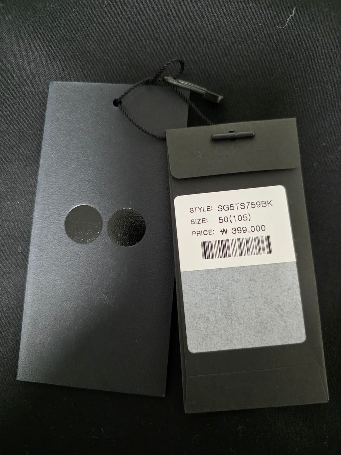 송지오옴므 나이트 엠브로이드 자수 반팔 50(105) 상품이미지8