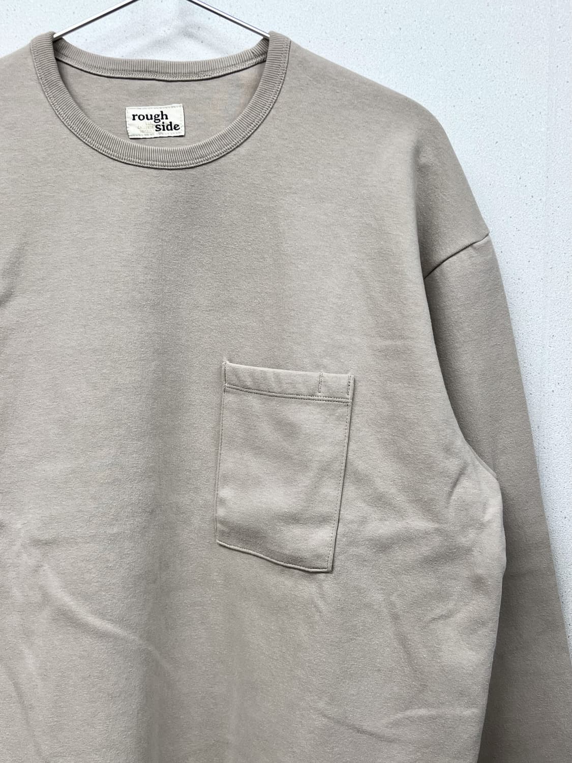 (KR/3) 러프사이드 롱슬리브 오트밀 상품이미지3