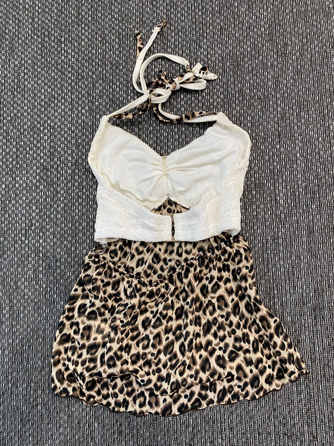 [D.I.A]2000s Leopard halter camisole top 상품이미지7