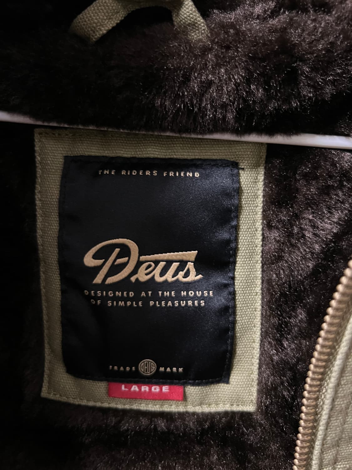 데우스 25fw 후드워크자켓 L 상품이미지2