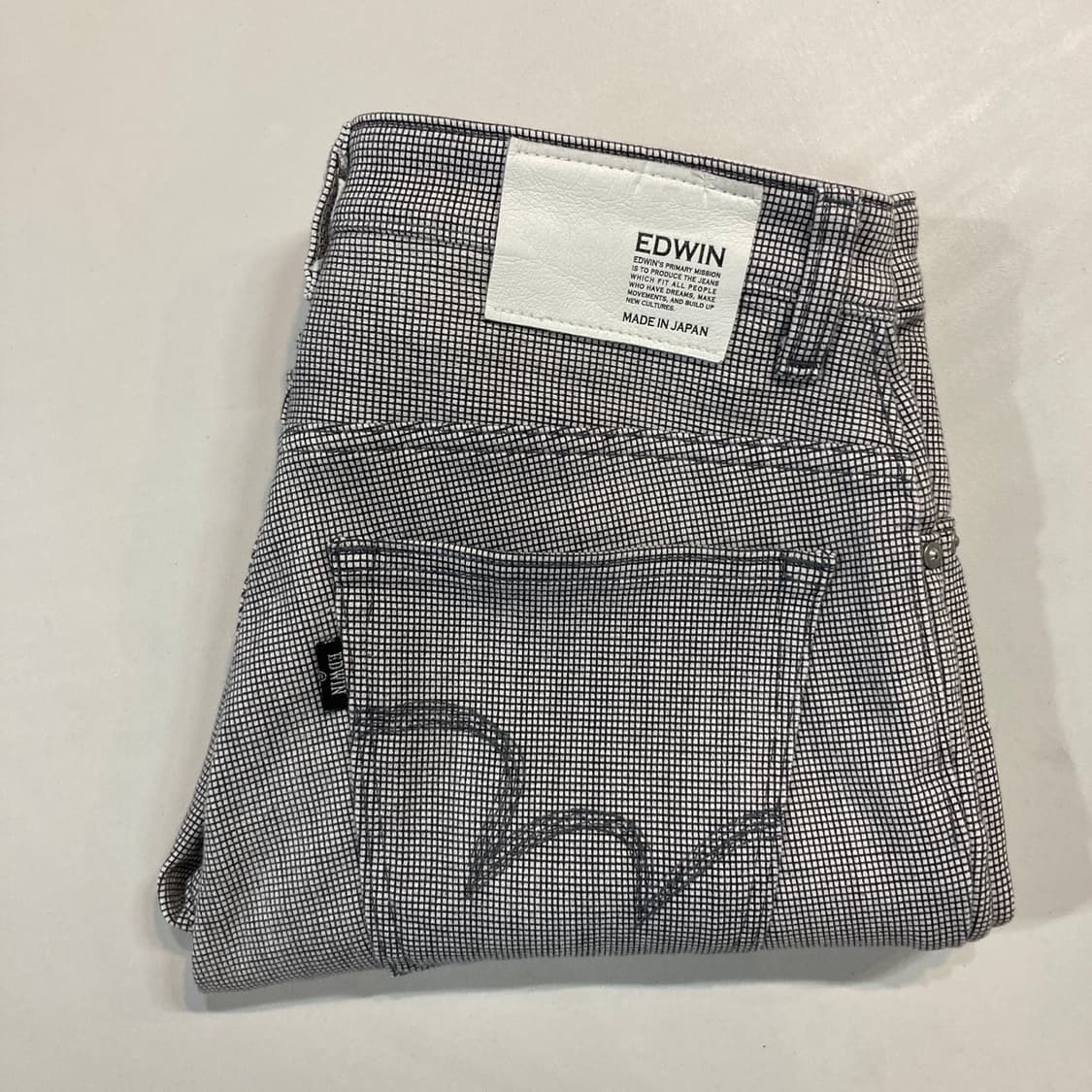 에드윈 워크 체크팬츠 상품이미지1