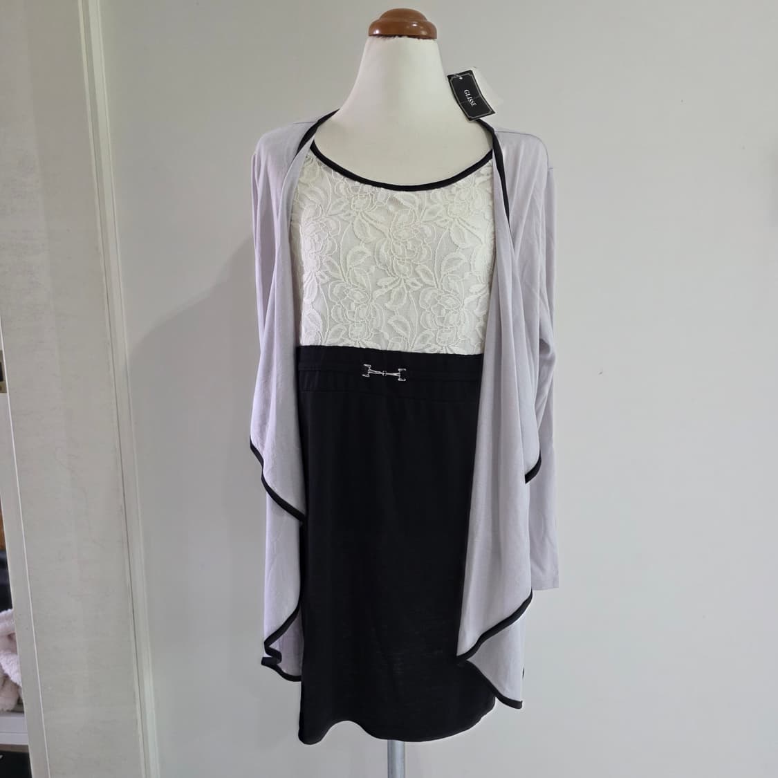 스나계st 고딕 가디건+원피스 일체형 상품이미지3