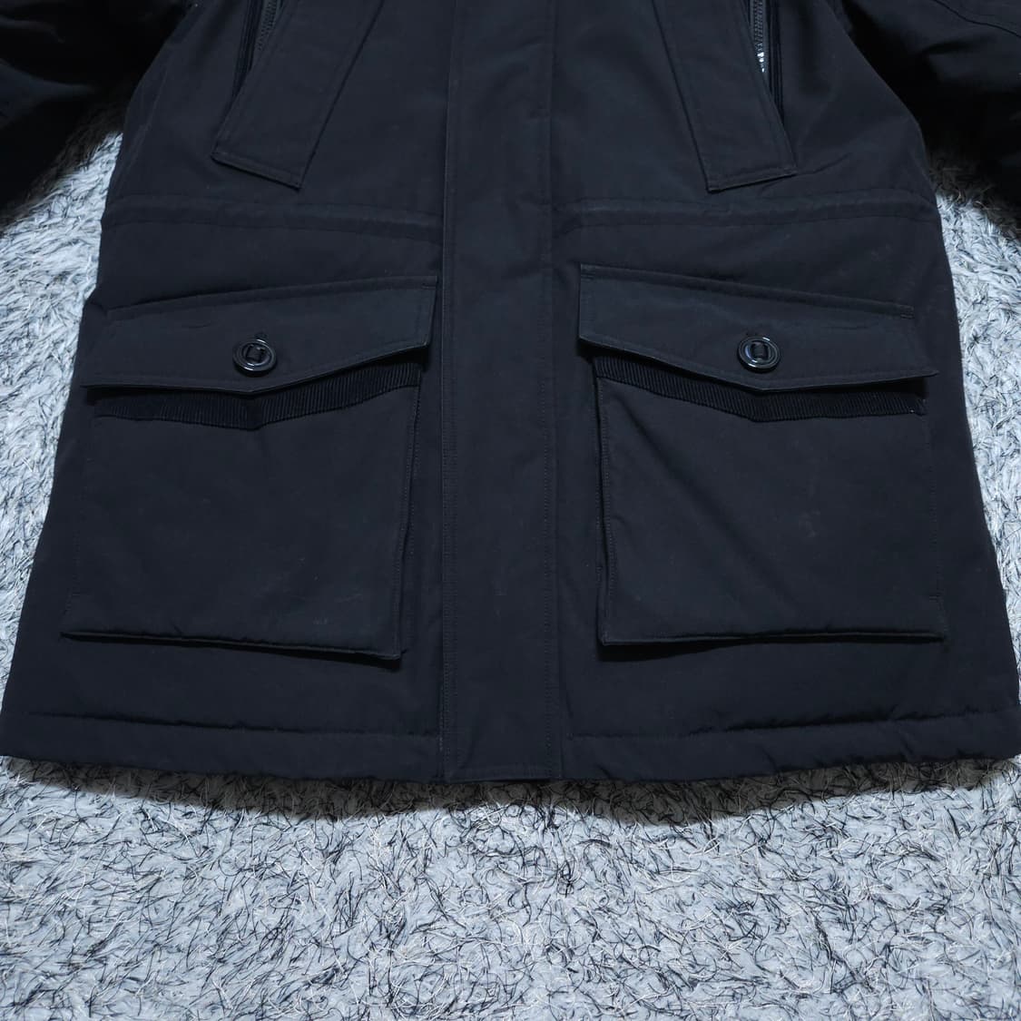 에스피오나지) S 남자 라쿤퍼 오리털패딩 덕다운패딩 / 왕눈이샵 상품이미지4