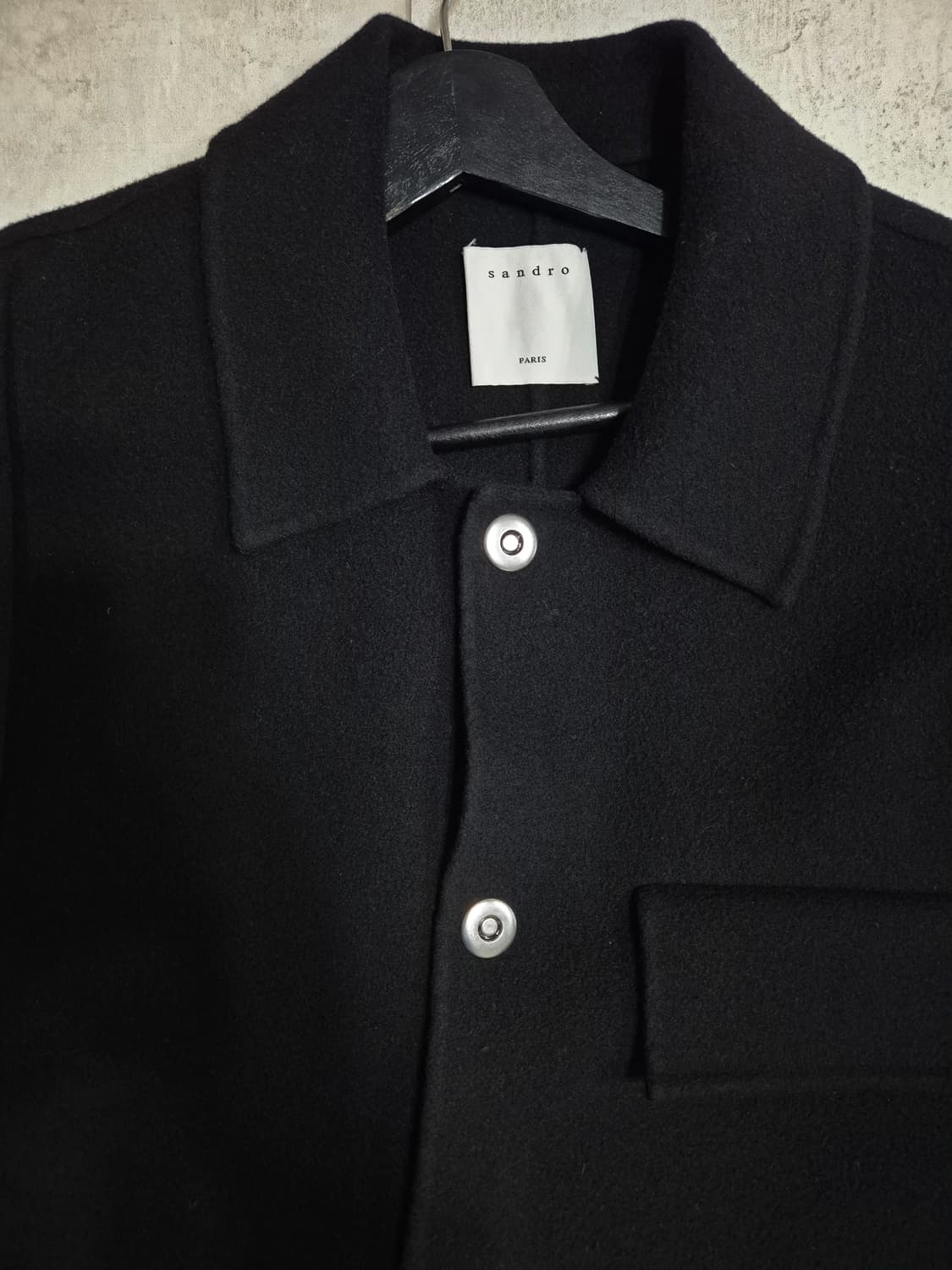 산드로 더블페이스 울 자켓 상품이미지4