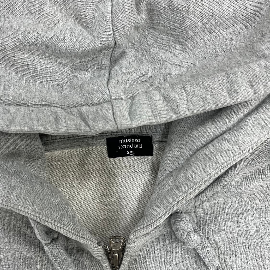 2XL 무신사스탠다드 후드 집업 자켓 0126M 상품이미지2