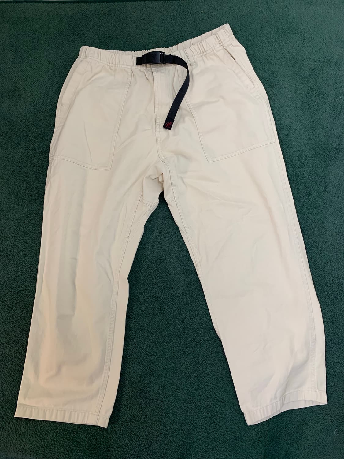 그라미치 아이보리 면바지 상품이미지1