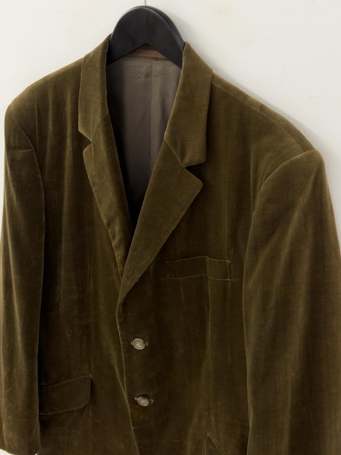 80's 요지야마모토 벨벳 자켓 상품이미지2