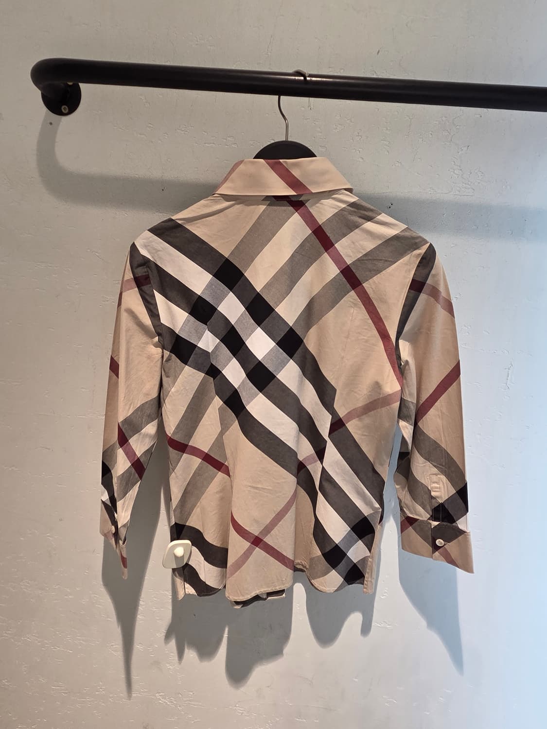 BURBERRY 버버리 9부 노바체크셔츠💯 상품이미지4