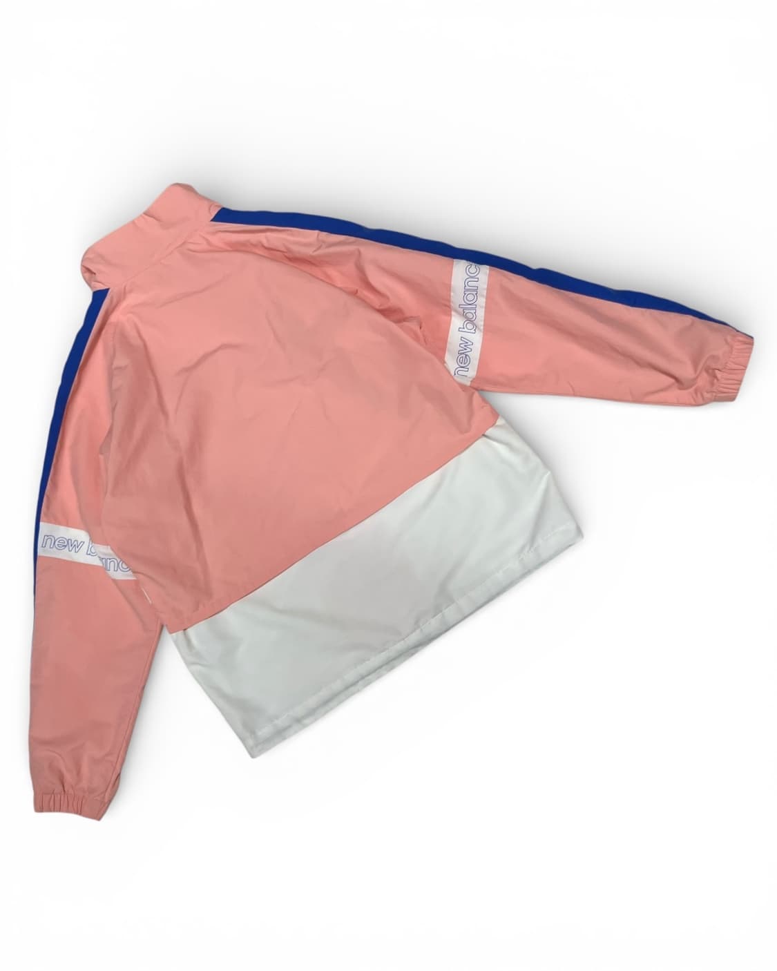 뉴발란스 핑크 배색 바람막이 기능성 집업 100 상품이미지5