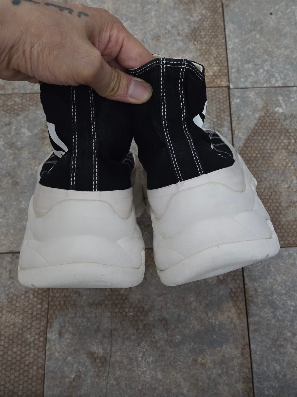 (240)mlb 청키 하이 뉴욕양키스 블랙  상품이미지8