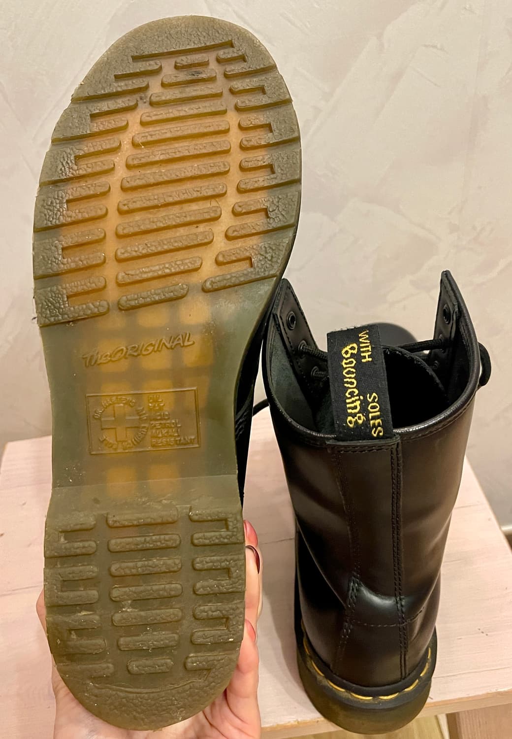 닥터마틴 1460 8홀 블랙 (UK8/42)  상품이미지6