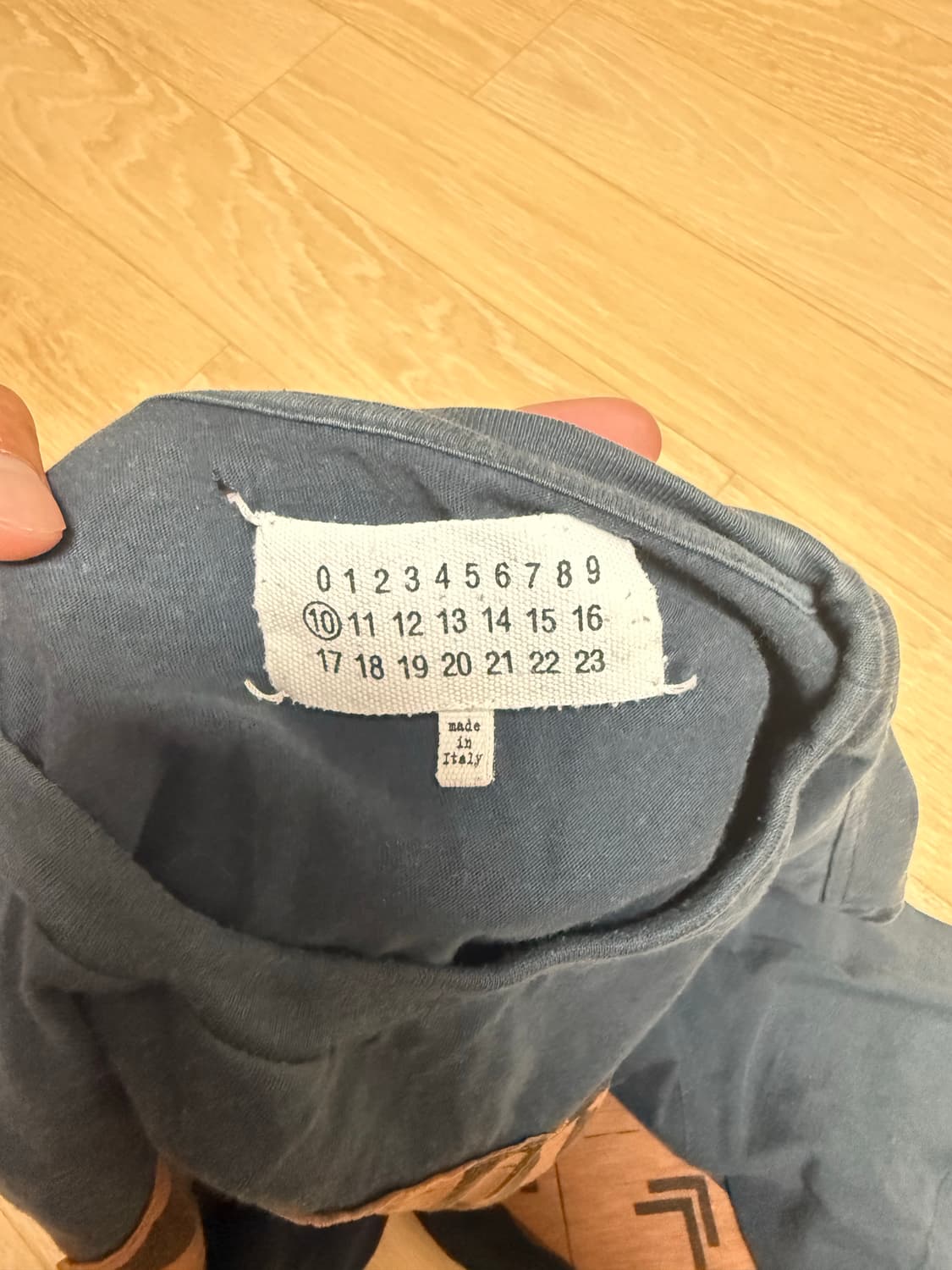 마르지엘라 웨스턴 패치워크 반팔 티셔츠 상품이미지4