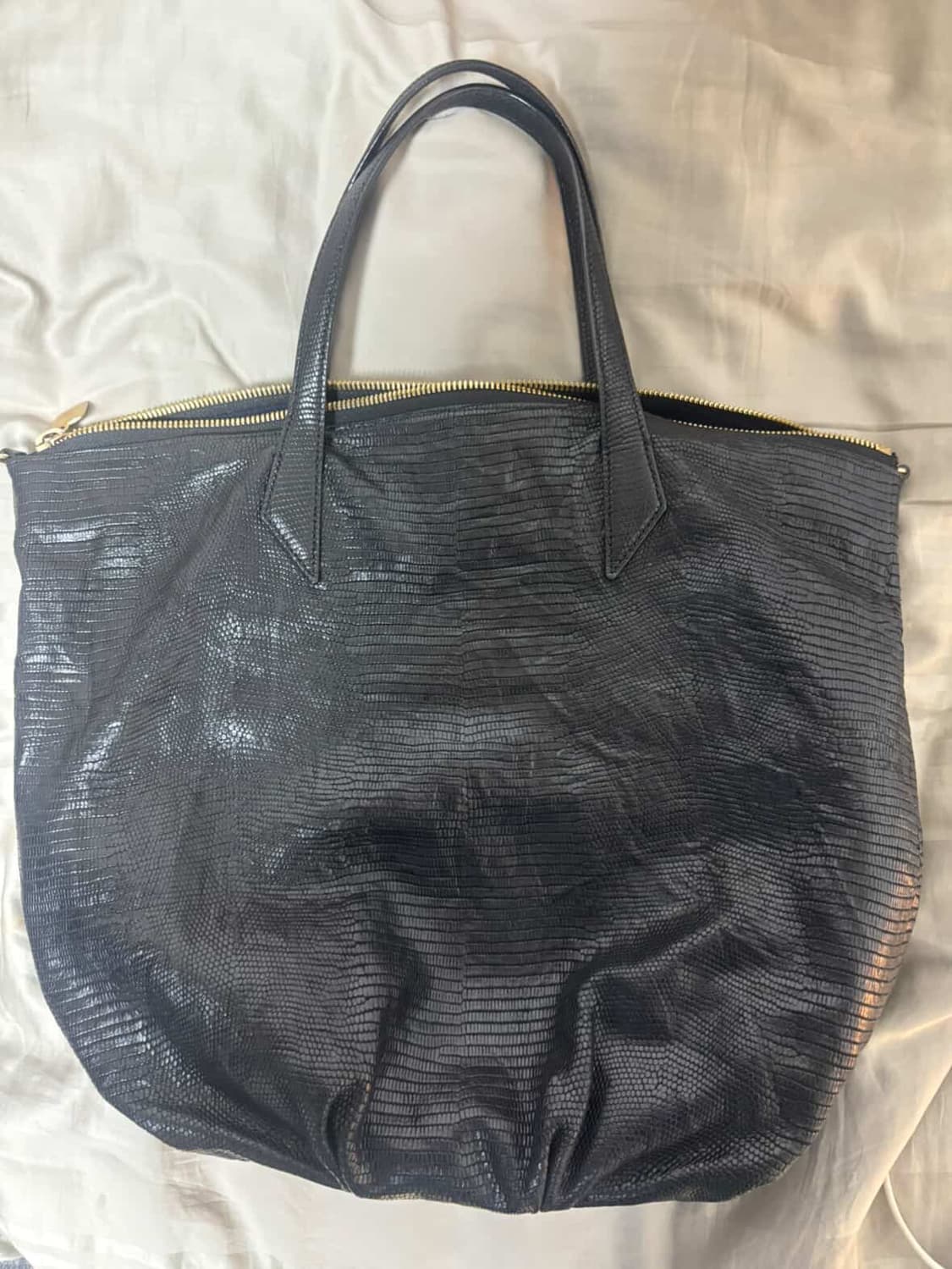 빈티지 레더백 상품이미지1