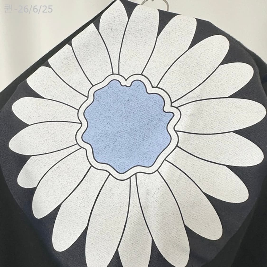 마리끌레르 여자 면 반팔티 검정 40 (44-66추천) 상품이미지4