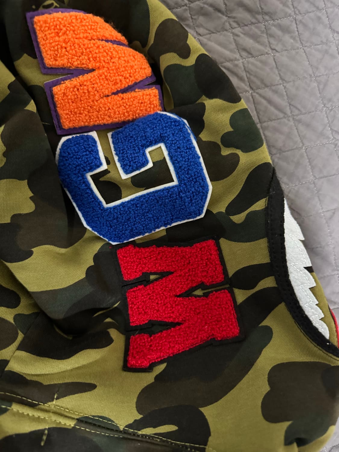 베이프 후드집업 라지 상품이미지5